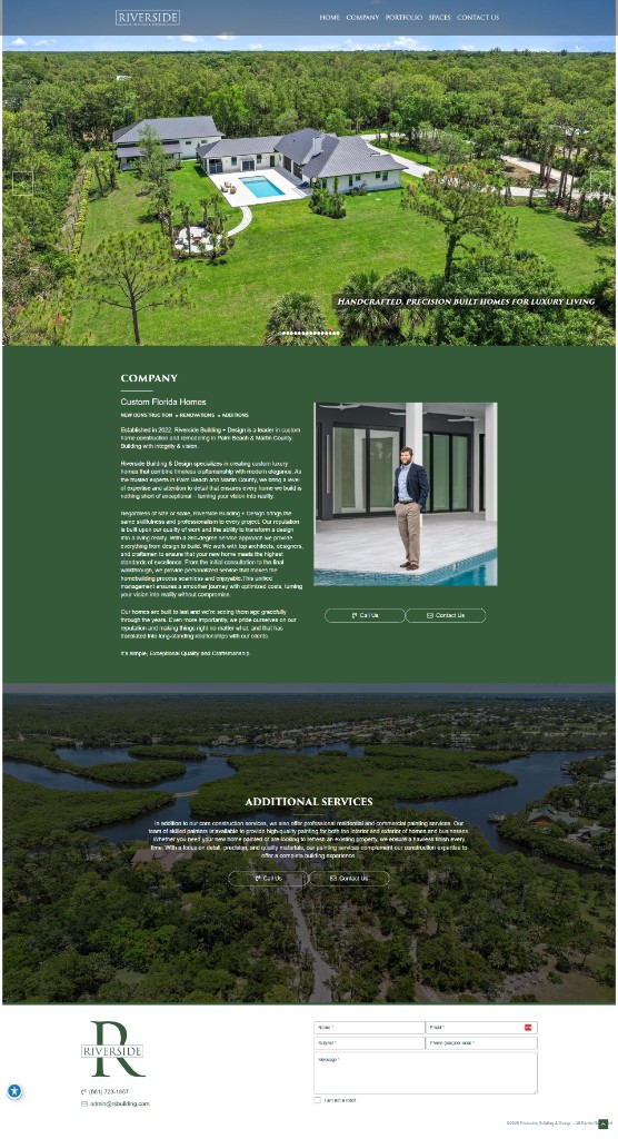 Homepage of RS Building